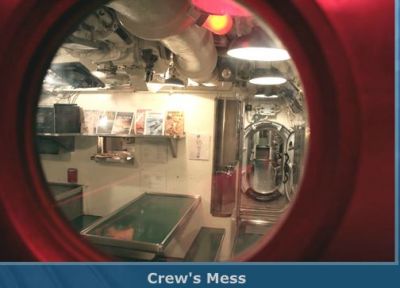 Crews Mess, side view of where we operate
