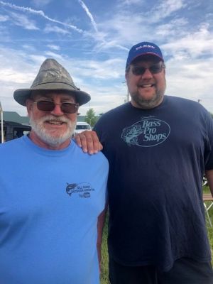 Jim Gifford and Bill Goudy at HamVention 2019
