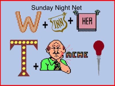 Sunday Night Net - SSTV image from 2023-11-12 - Answer is: Winner Take All (11 correct, 0 incorrect)
