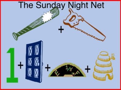 Sunday Night Net - SSTV image from 2025-04-27 - Answer is: It's a Wonderful Life (8 correct, 1 incorrect, 0 No Call Sign included)
