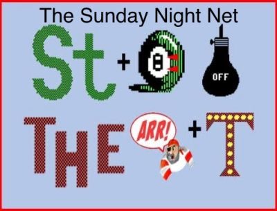 Sunday Night Net - SSTV image from 2025-05-18 - Answer is: State of the art (7 correct, 0 incorrect, 0 No Call Sign included)
