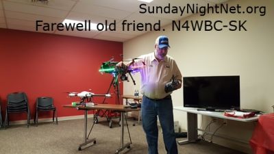 Sunday Night Net - SSTV BONUS image from 2022-09-25 - Bill Crowell, N4WBC SK

