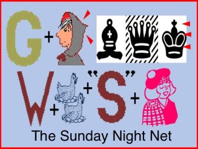 Sunday Night Net - SSTV image from 2025-04-20 - Answer is: Good King Wenceslas (12 correct, 0 incorrect, 1 No Call Sign included)
